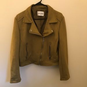 VIGOSS Faux Suede Moto Jacket UNWORN